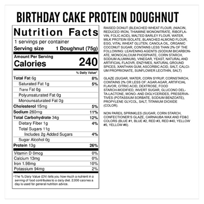The Dough Bar Cookie Mash & Birthday Donuts Variety 2pk