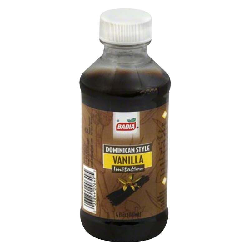 Badia Imitation Vanilla Extract 4oz
