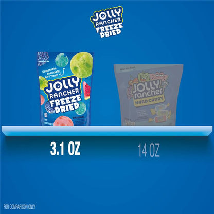 Jolly Rancher Freeze Dried Original Flavors Pouch, 3.1 oz