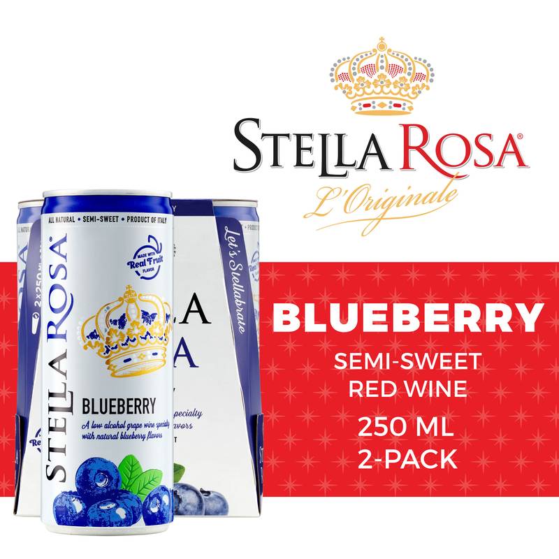 Stella Rosa Blueberry 250ml 2pk