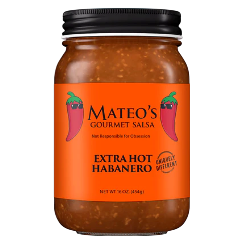 Mateo's Gourmet Habanero Salsa, 16 oz