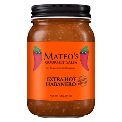 Mateo's Gourmet Habanero Salsa, 16 oz