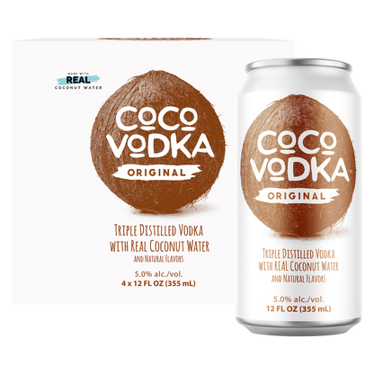 CoCo Vodka Original 4pk 12oz Can 5% ABV