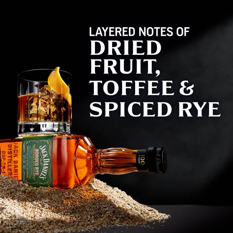 Jack Daniel's Bonded Tennessee Rye Whiskey 700ml (100 Proof)