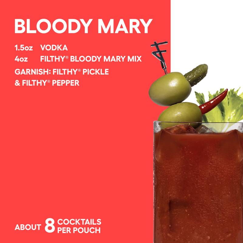Filthy Bloody Mary 32oz Pouch