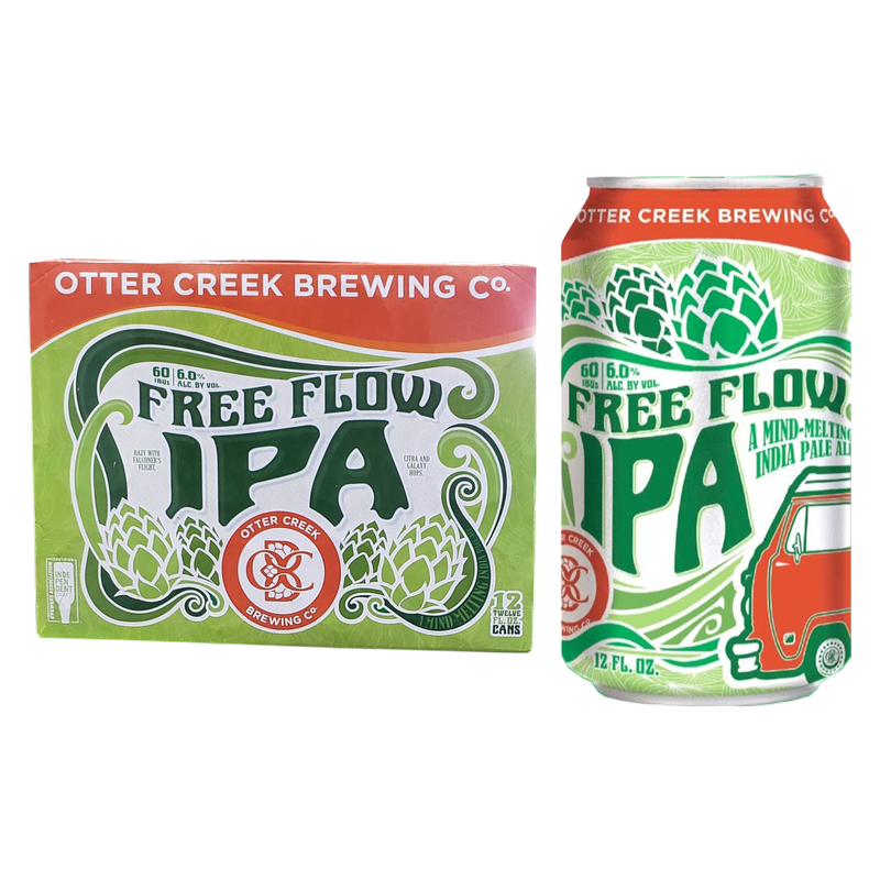 Otter Creek Free Flow IPA 12pk 12oz Can 6.6% ABV