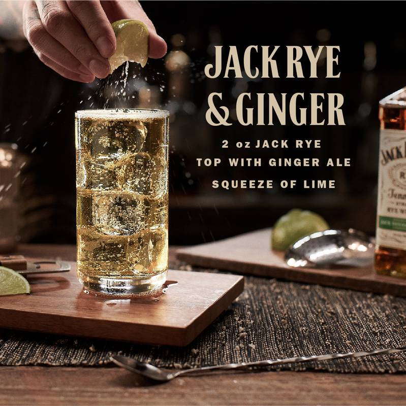 Jack Daniel's Tennessee Rye 750ml (80 proof)