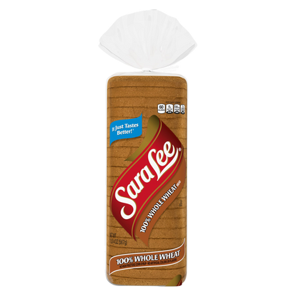 Sara Lee 100% Whole Wheat Bread - 20oz