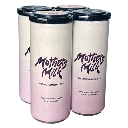 Mother's Milk Coconut Water Cocktail 4pk 250ml 9% ABV