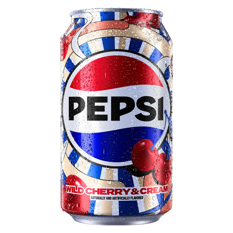 Pepsi Wild Cherries and Cream 12pk 12oz Can