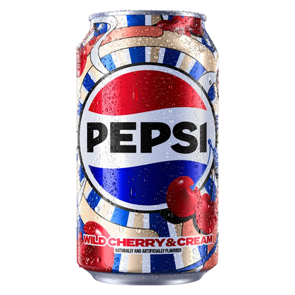 Pepsi Wild Cherries and Cream 12pk 12oz Can