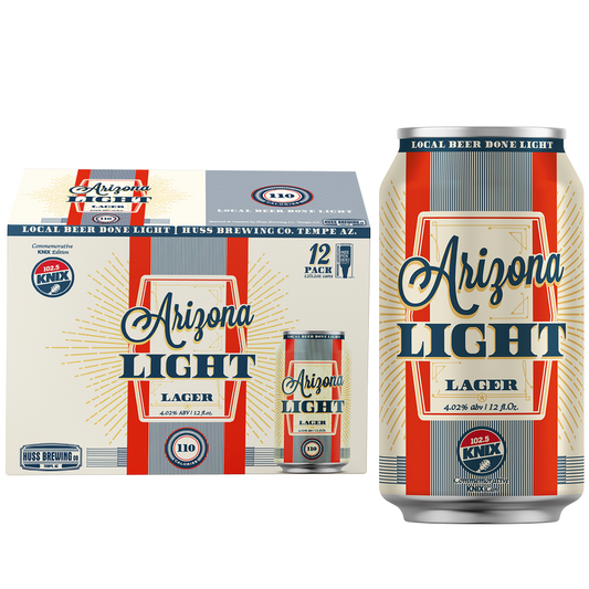 Huss Brewery Co. Arizona Light 12pk 12oz Can 4.02% ABV