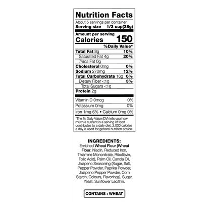 Pearl's Pretzels Jalapeno Pretzel Pieces 5oz