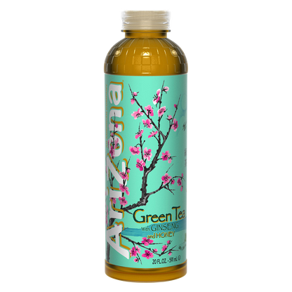 AriZona Ginseng & Honey Green Tea 20oz Btl