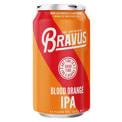 Bravus Brewing Co. Blood Orange Non-Alcoholic IPA 6pk 12oz Cans