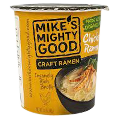 Mike's Mighty Good Chicken Craft Ramen Soup Cup 1.6oz