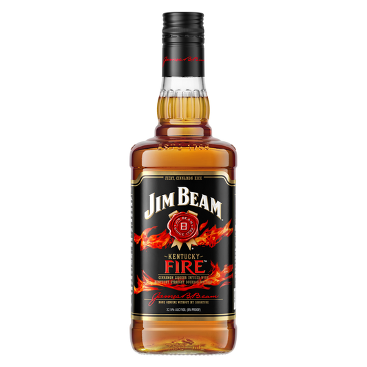 Jim Beam Kentucky Fire Bourbon Whiskey 750ml