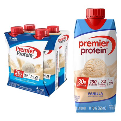 Premier Protein 30g Vanilla Protein Shake 4pk 11oz Btl