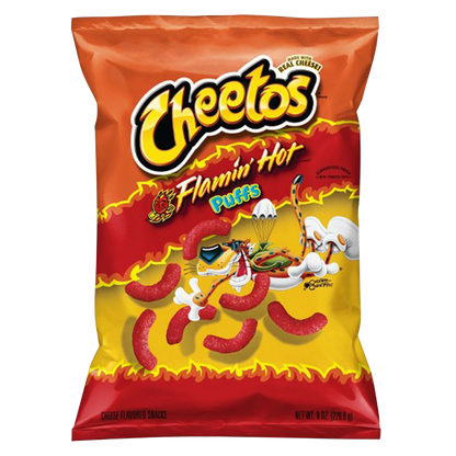 Cheetos Flamin' Hot Puffs 8oz
