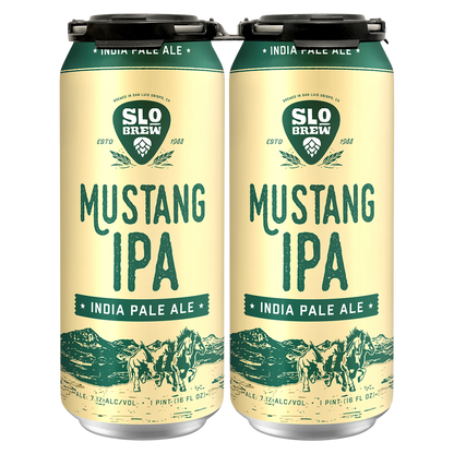 SLO Brewing Mustang IPA 4pk 16oz Can