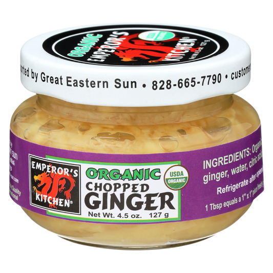 Emperor's Kitchen Organic Chopped Ginger 4.5oz