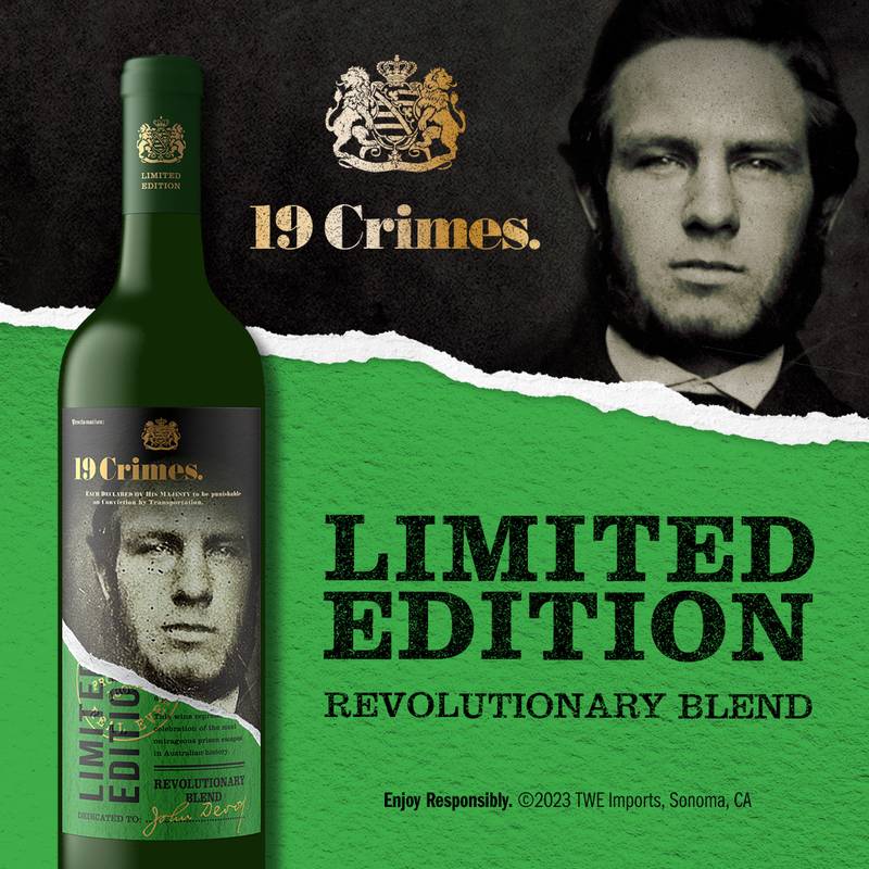 19 Crimes Revolutionary Red Blend LTO 750ml