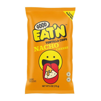 Good Eat'n Nacho Cheeze Tortilla Chips 6oz Bag