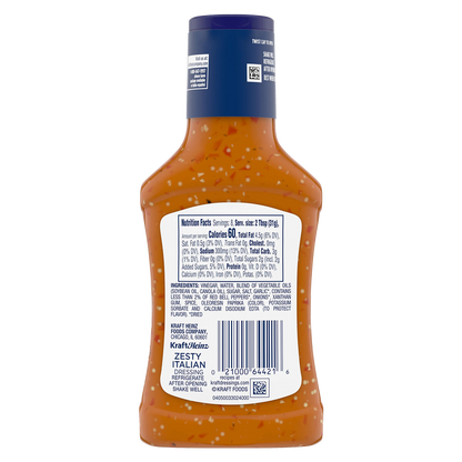 Kraft Zesty Italian Salad Dressing 8oz