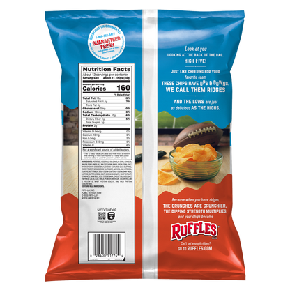 Ruffles Cheddar & Sour Cream Potato Chips 12.5oz