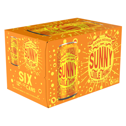Sierra Nevada Sunny Little Things Citrus Wheat 6pk 12oz Can 5.0% ABV