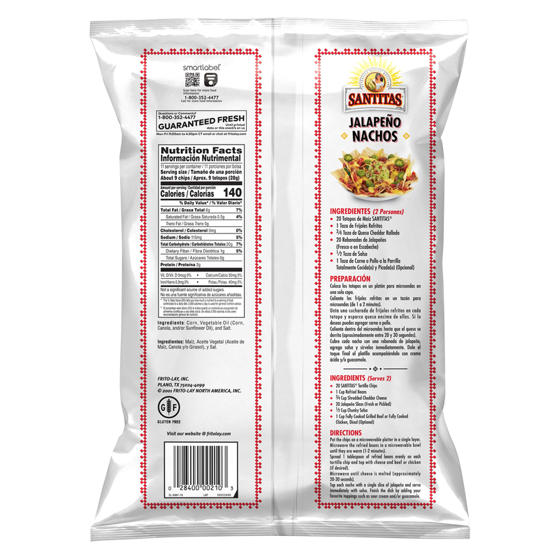 Santitas Original Tortilla Chips 11oz