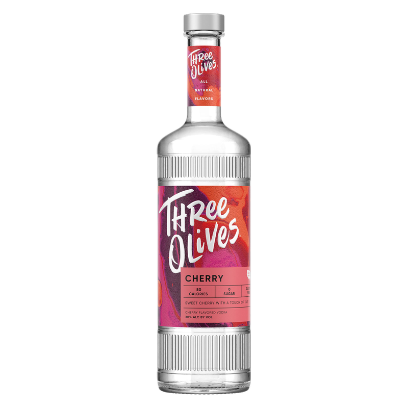 Three Olives Vodka Cherry 1L (60 Proof)
