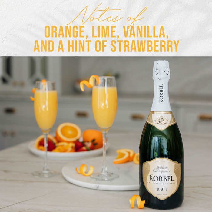 Korbel Brut California Champagne Sparkling Wine 1.5 Liter