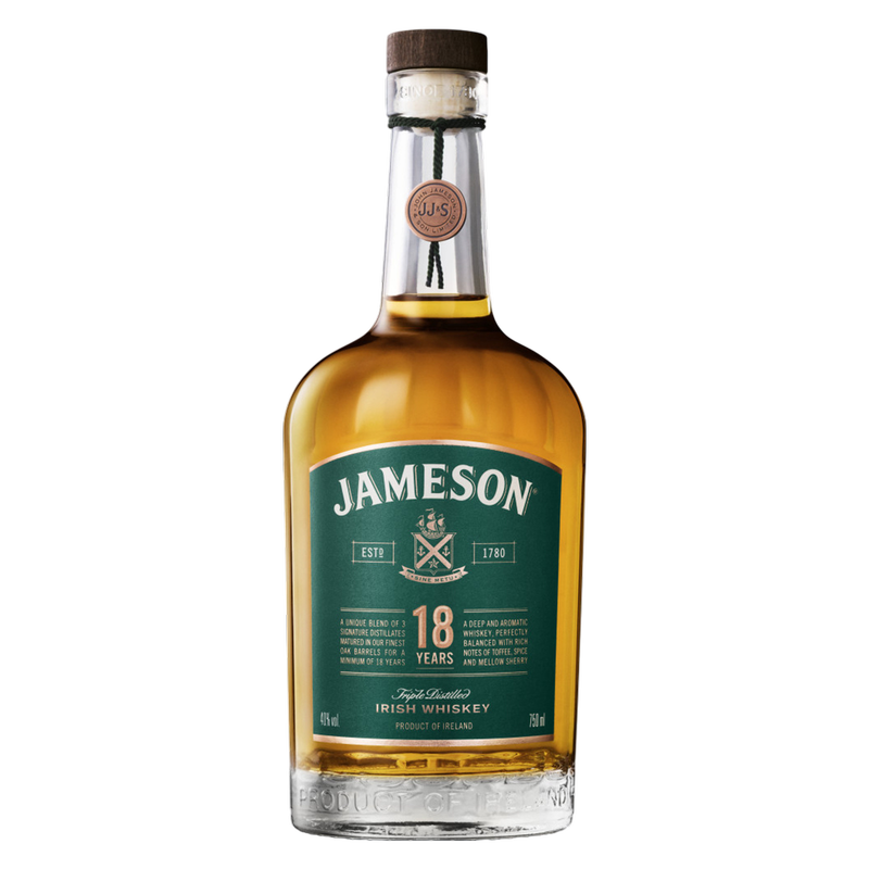 Jameson 18 Yr Irish Whiskey 750ml