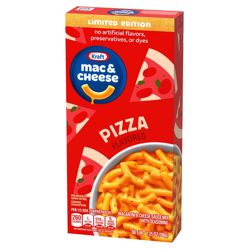 Kraft Pizza Flavored Mac & Cheese 7.25oz