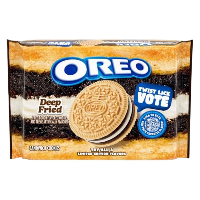OREO Deep Fried Sandwich Cookies, Limited Edition, 11.46 Oz