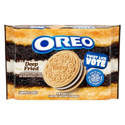 OREO Deep Fried Sandwich Cookies, Limited Edition, 11.46 Oz