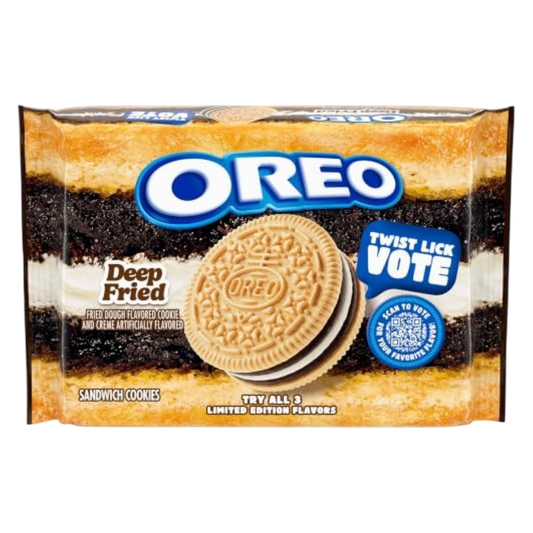 OREO Deep Fried Sandwich Cookies, Limited Edition, 11.46 Oz