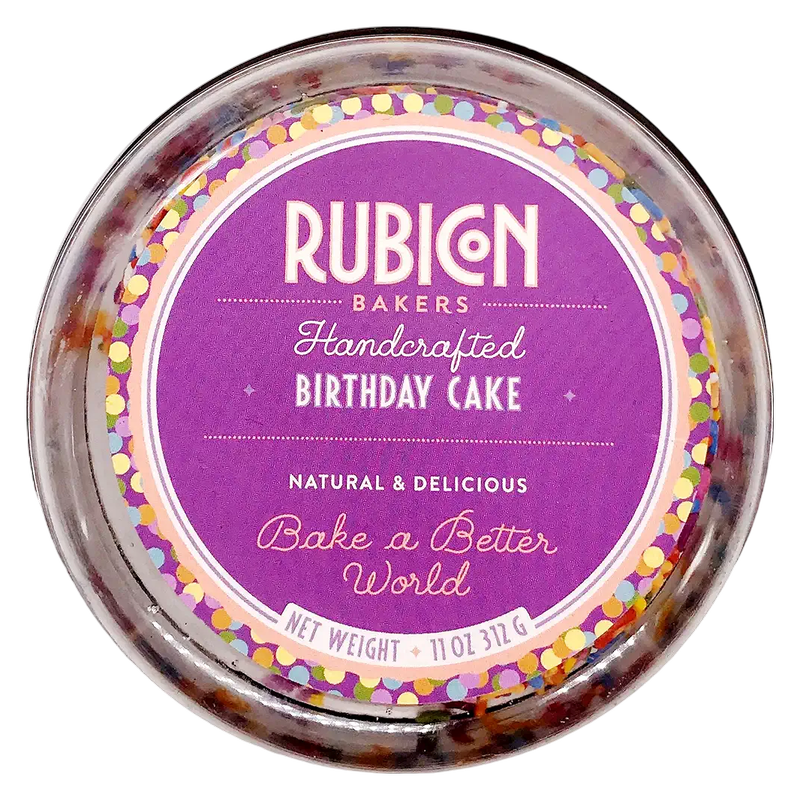 Rubicon Bakers 4in Birthday Layer Cake, 11 oz