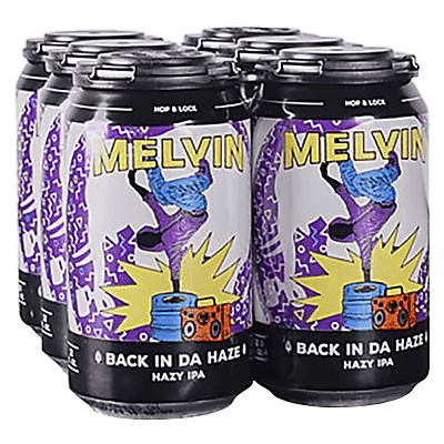 Melvin Brewing Back In Da Haze IPA 6pk 12oz Can