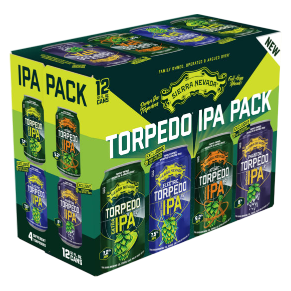 Sierra Nevada Torpedo IPA Variety 12pk 12oz Cans