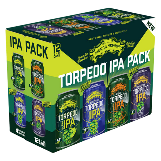 Sierra Nevada Torpedo IPA Variety 12pk 12oz Cans