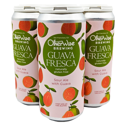Otherwise Brewing Guava Fresca Sour Ale (4PKC 16 OZ)