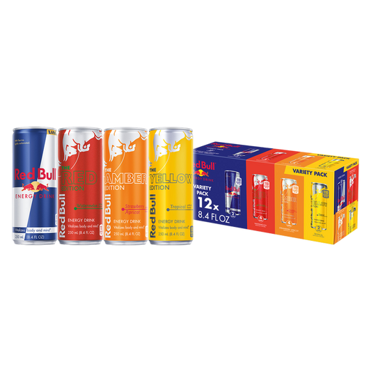 Red Bull Energy Drink Variety Pack 12pk 8.4oz Can