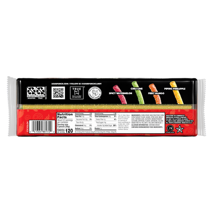 Sour Punch Scorchin' Straws, 4.5oz