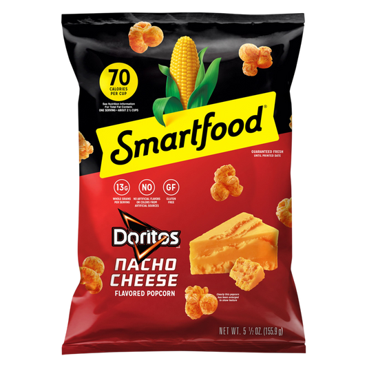 Smartfood Doritos Nacho Cheese Popcorn 5.5oz 