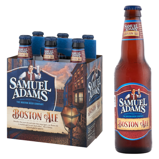 Sam Adams Boston Ale 6pk 12oz Btl 5.4% ABV