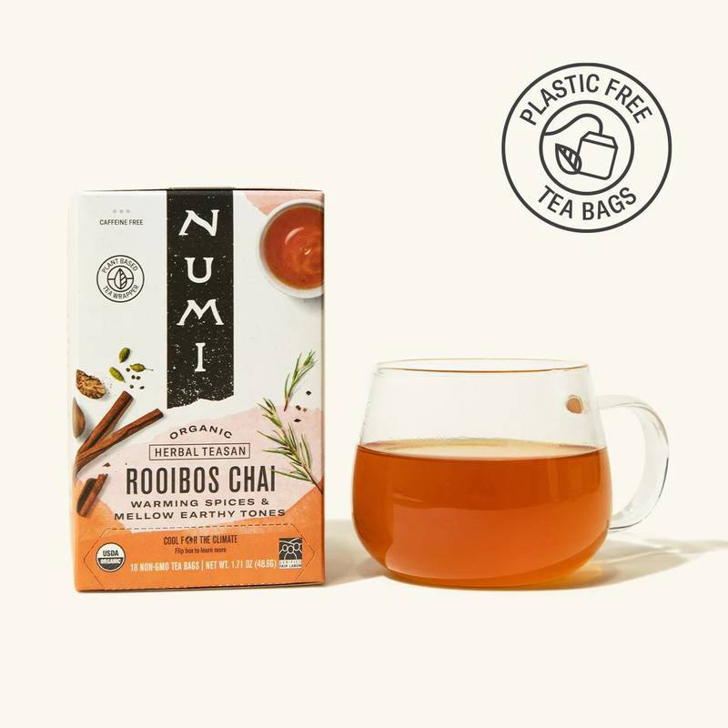 Numi Organic Rooibos Chai Tea 18ct Box
