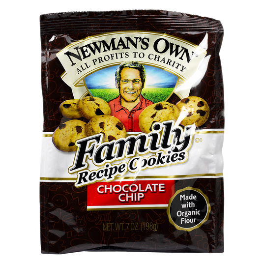Newman's Own Chocolate Chip Cookies 7oz