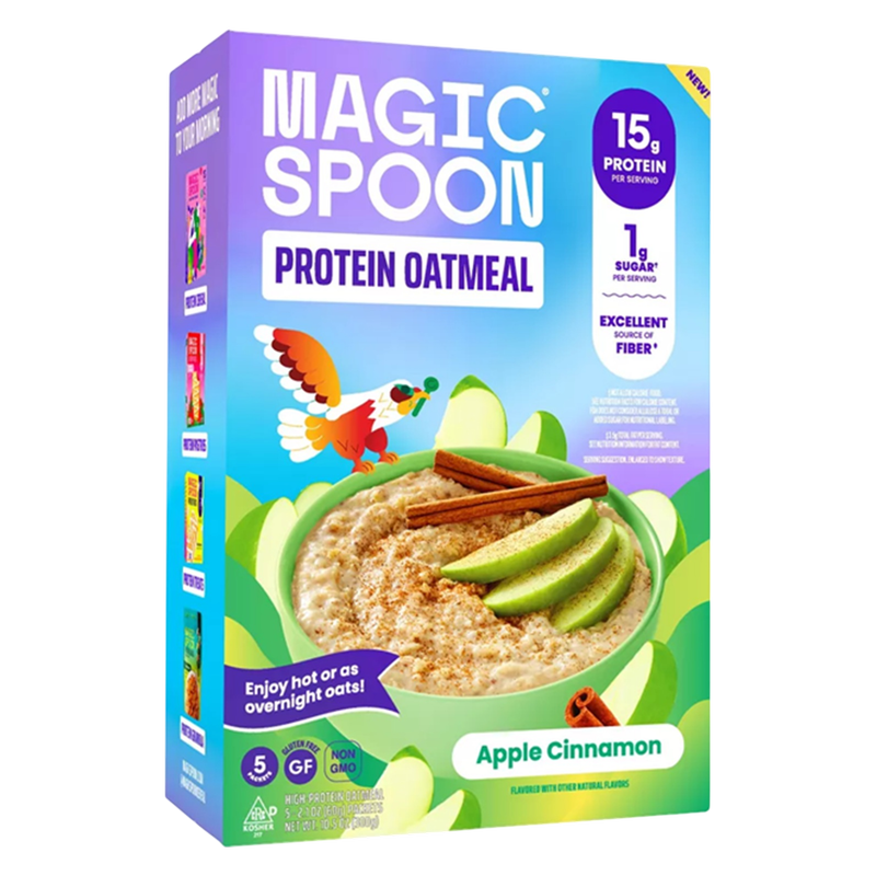 Magic Spoon Apple Cinnamon Protein Oatmeal 5ct